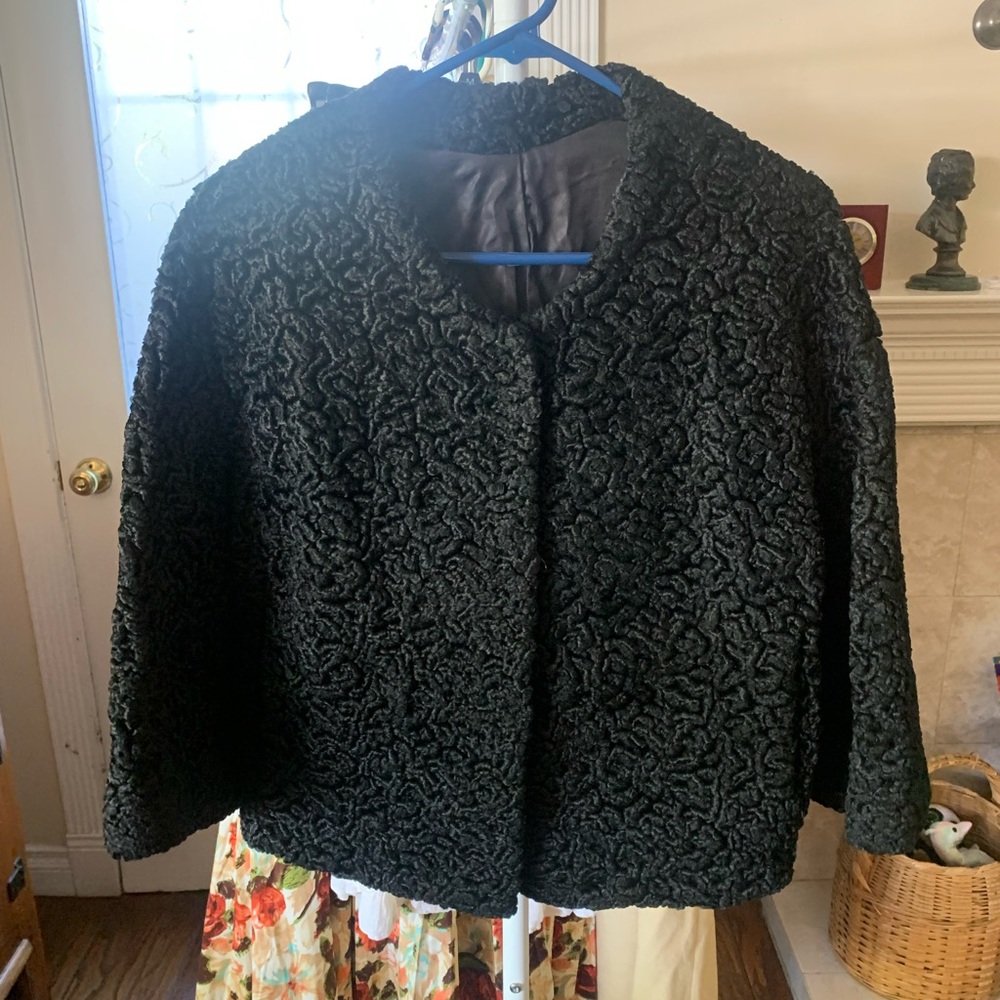 Black sheep like coat